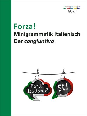 cover image of Forza! Minigrammatik Italienisch